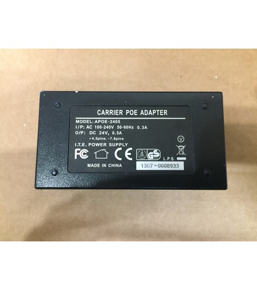 24 volt poe switch injector alfa power poe adaptör 24V 0.5A