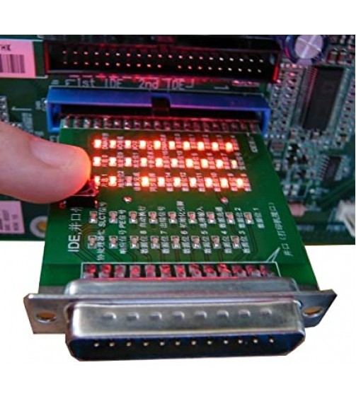 IDE LPT PARALELL PORT TESTER  MOTHERBOARD TESTER SIFIR