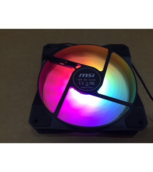 12cm msi rgb ışıklı fan sıfır