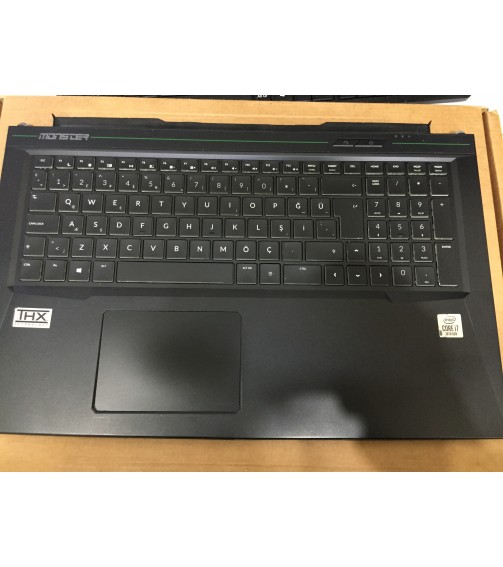 Monster tulpar t7 v20.3 üst kasa ve klavye