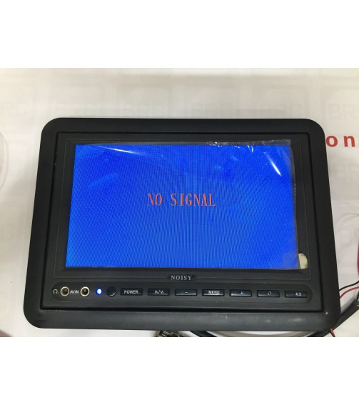 7" araç içi 2 girişli kamera monitörü cl-7018