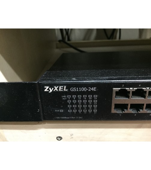 Zyxel GS1100-24E 24 Port 10/100/1000 mbps gigabit swich